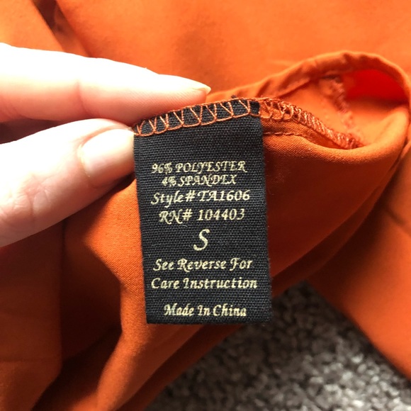 Orange Mine Blouse - Picture 4 of 5